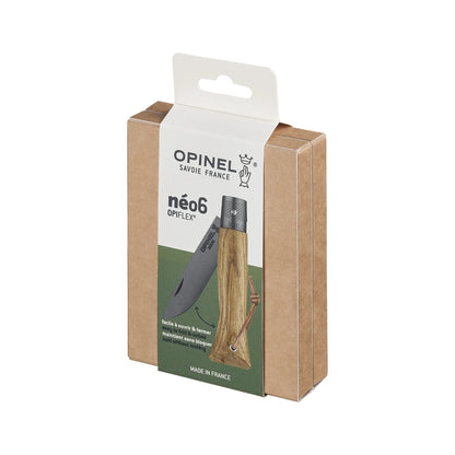 Neo 6 Folding Knife - Black Oak