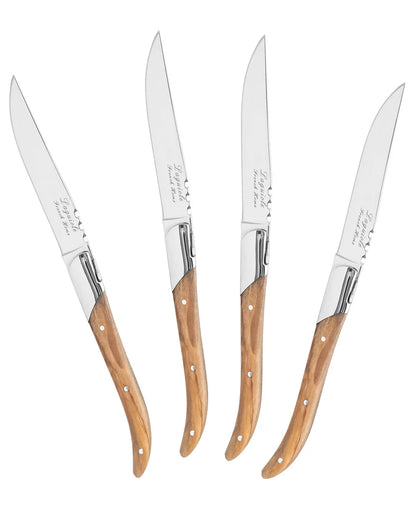 Olive Wood Laguiole Connoisseur