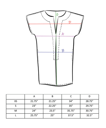 Mini Kaftan - Mod Volcano Sage
