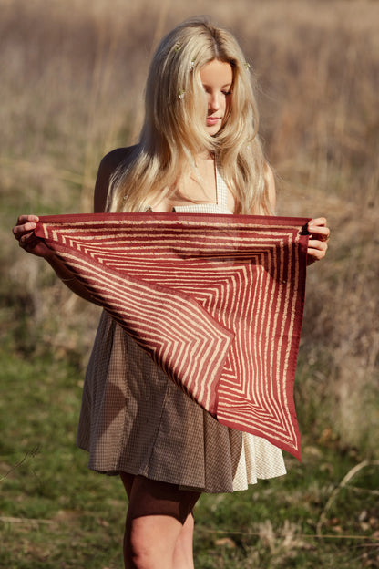 Bandana Sammie Pink Stripe