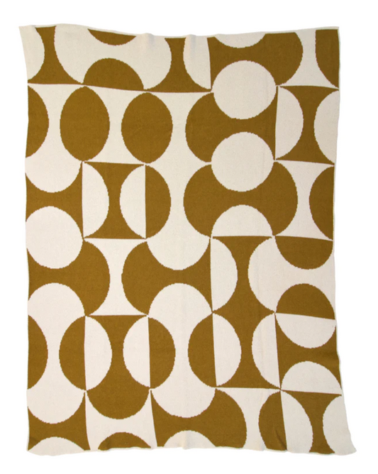PUZZLE THROW - OCRE
