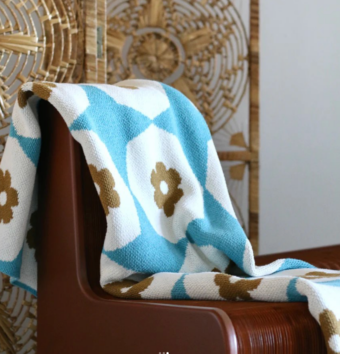 INDIA THROW - TURQUOISE