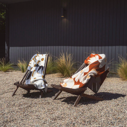 DESERT FLOWER THROW - SAFFRON