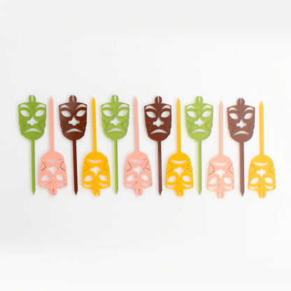 Tiki Cocktail Picks- Assorted