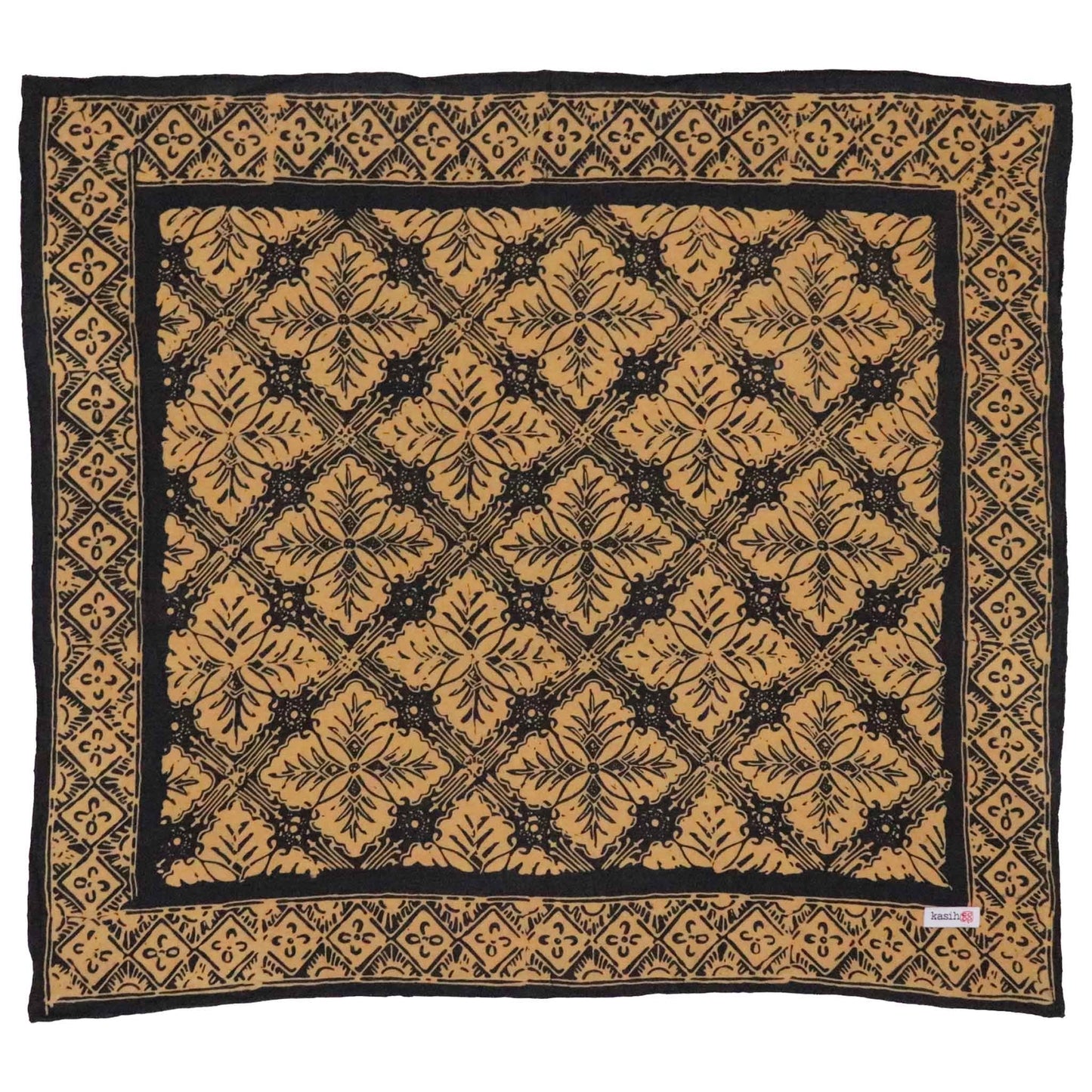 Batik Bandana - Mocha & Black