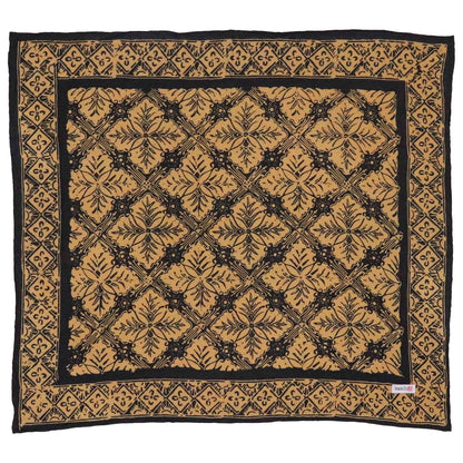 Batik Bandana - Brown + Black