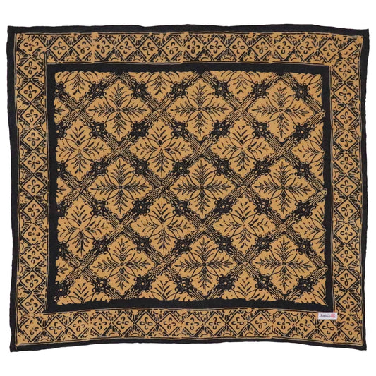 Batik Bandana - Mocha & Black