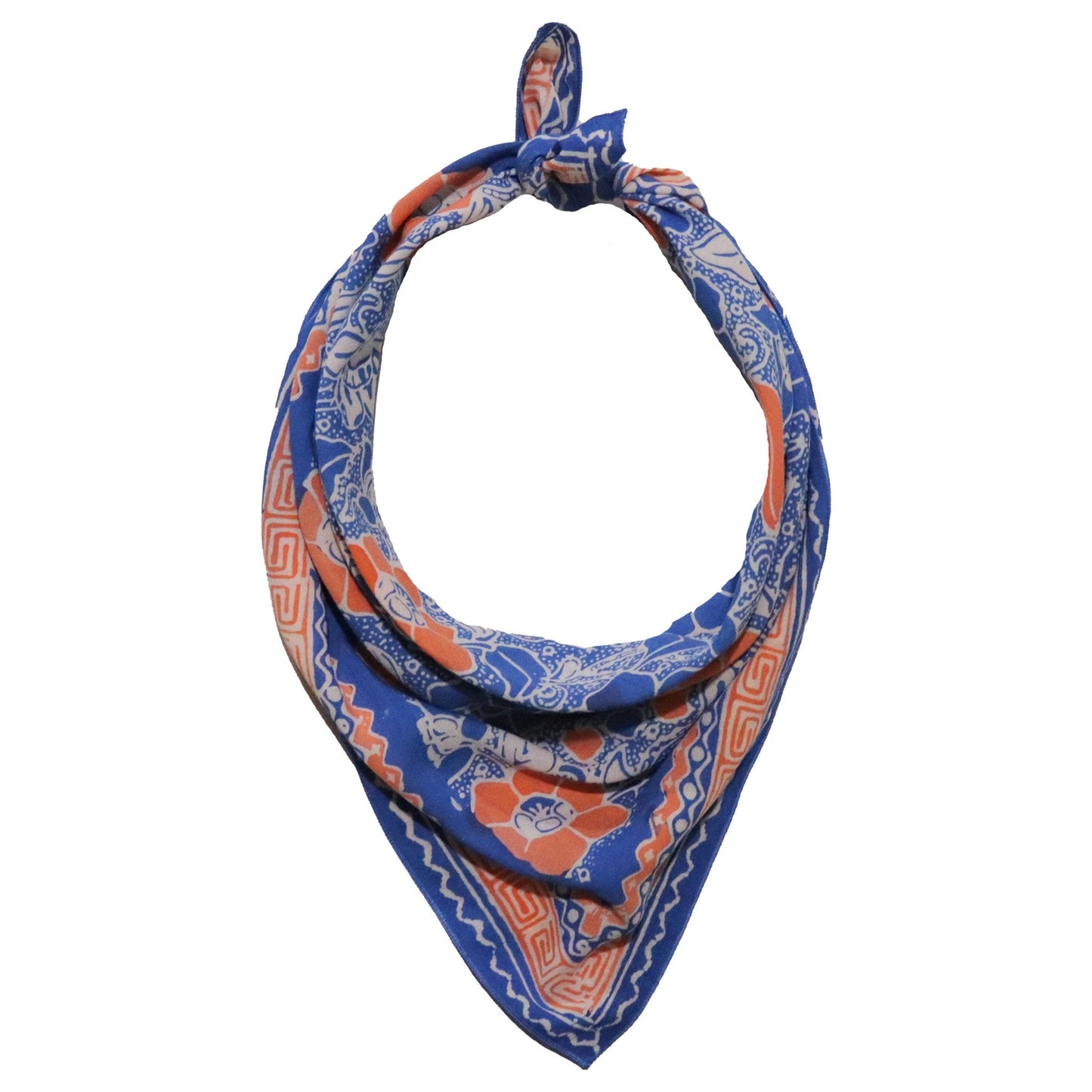 Batik Bandana - Sunset Sky Orange