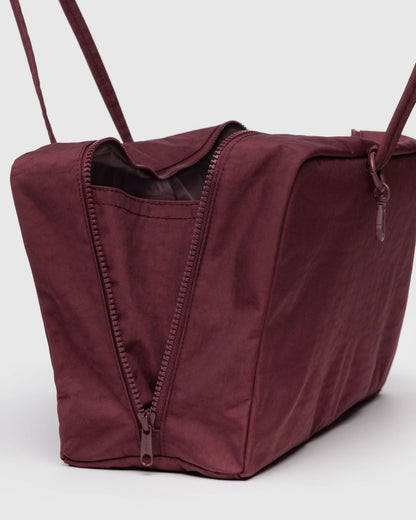 MEDIUM NYLON BOWLER BAG - MAGOHANY