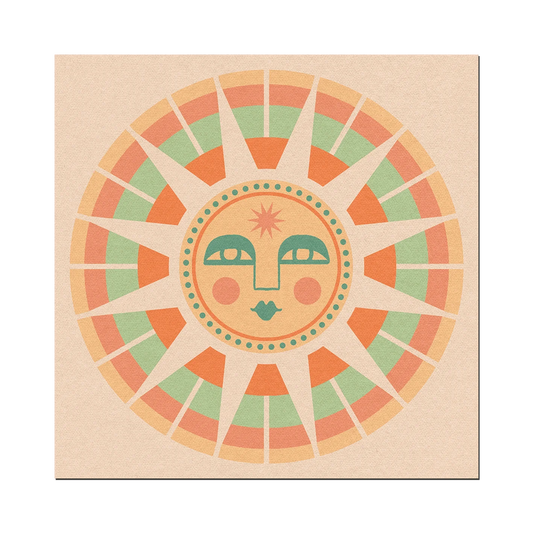 Sunface III Print