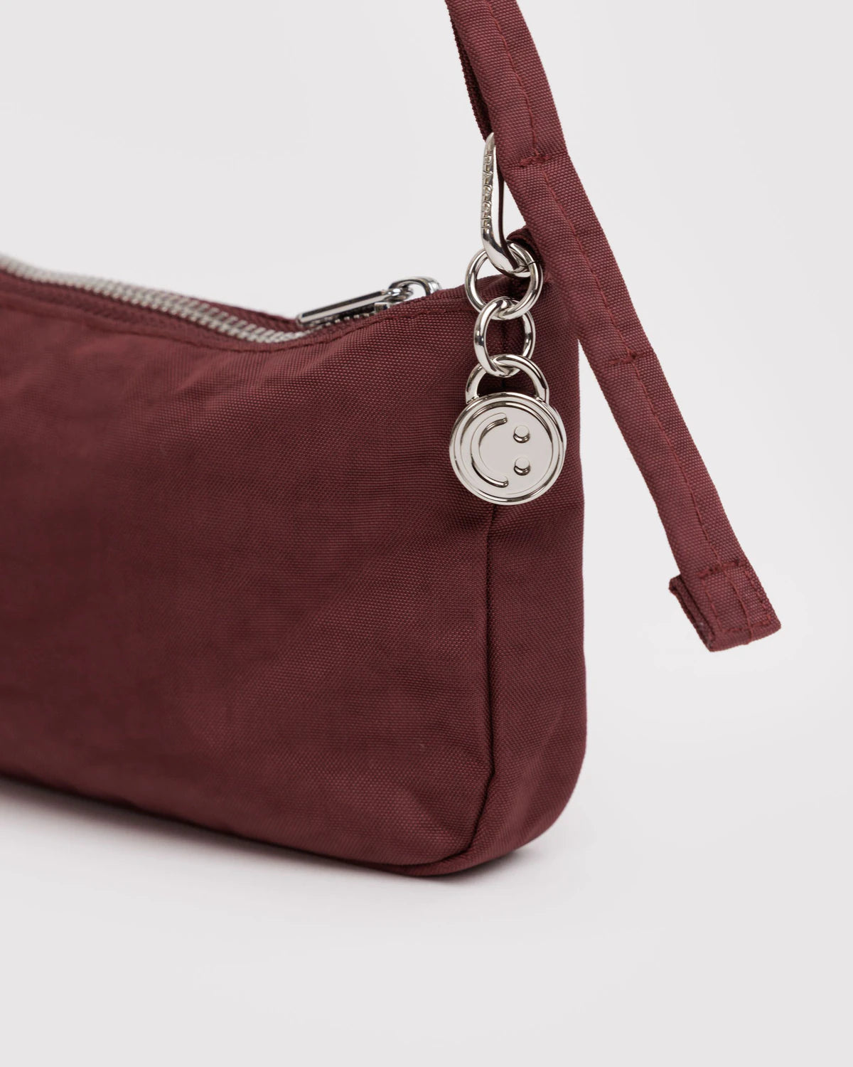 NYLON POUCHETTE - MAHOGANY