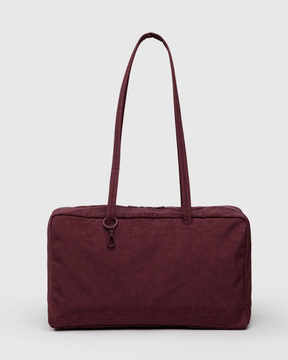 MEDIUM NYLON BOWLER BAG - MAGOHANY