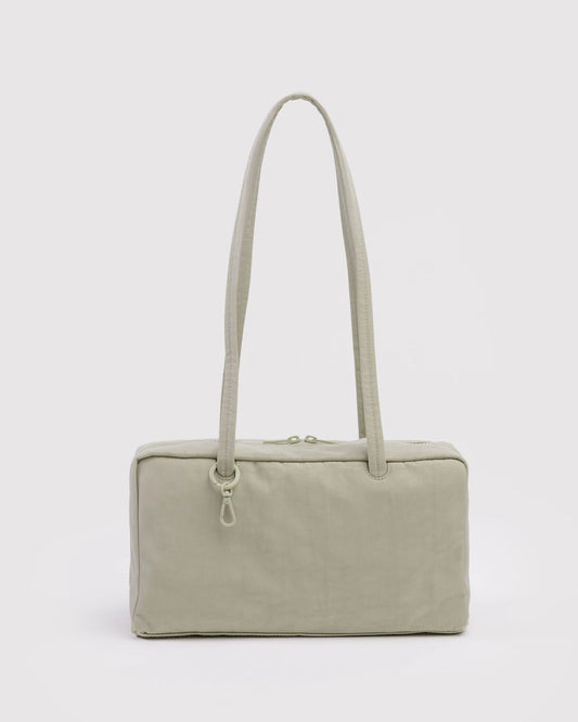 NYLON BOWLER BAG - CELADON