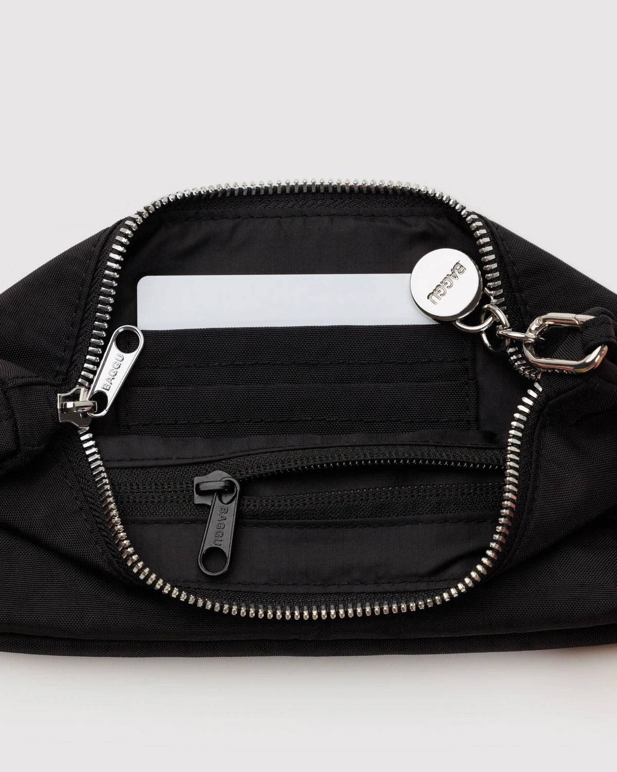NYLON POUCHETTE - BLACK