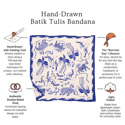 Batik Tulis Bandana - Phoenix