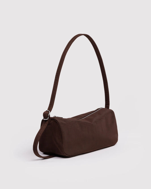 NYLON LOAF BAG - COFFEE
