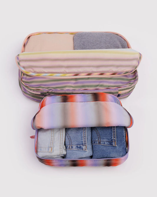 PACKING CUBE LARGE - GRADIENT STRIPES