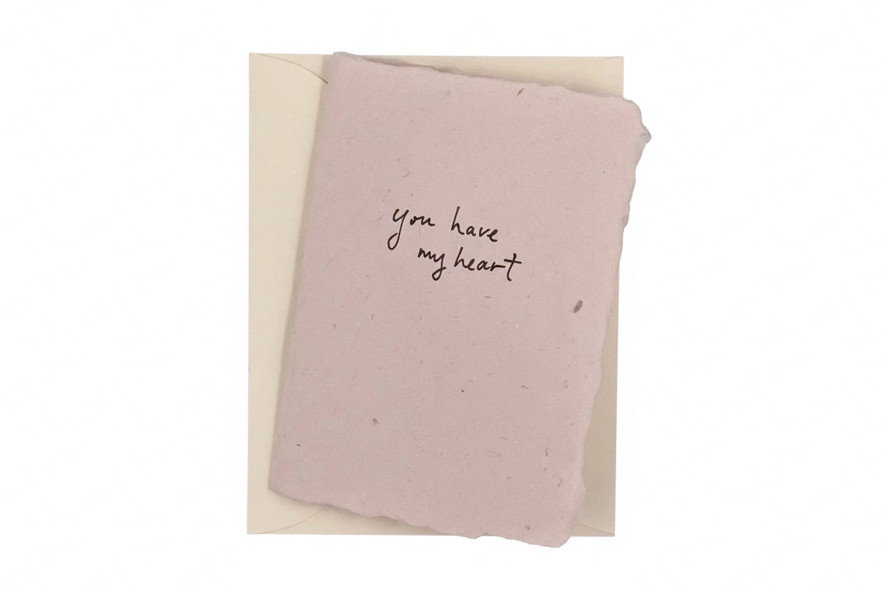 You Have My Heart Card