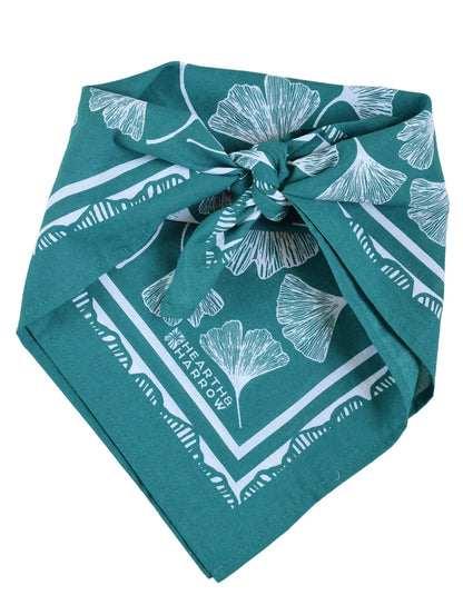 Bandana Ginkgo Leaf Green