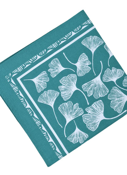 Bandana Ginkgo Leaf Green
