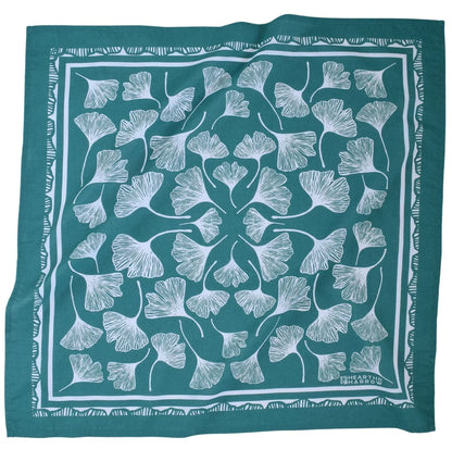 Bandana Ginkgo Leaf Green