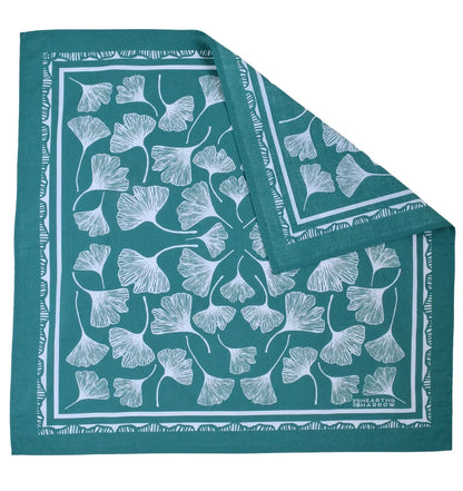 Bandana Ginkgo Leaf Green