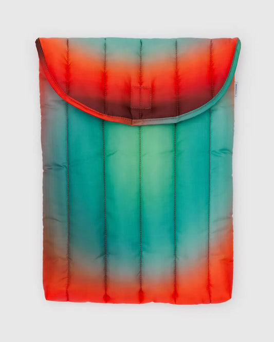 Puffy Laptop Sleeve- 16" Rain