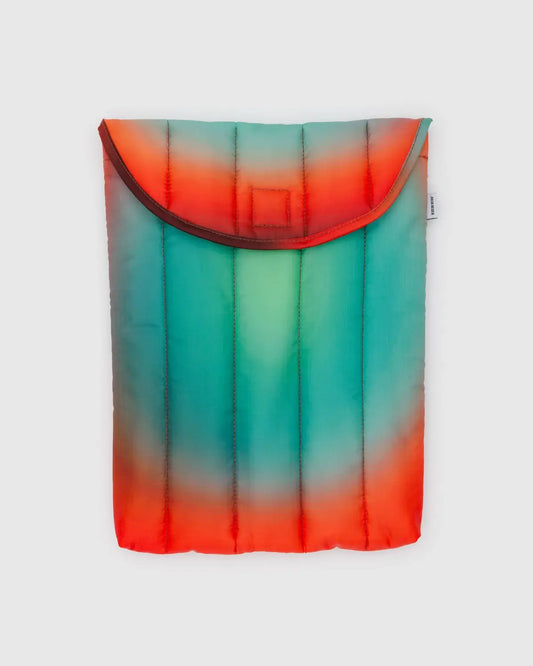 Puffy Laptop Sleeve- 13"/14" Rain