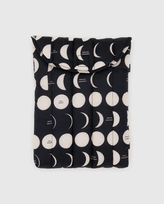 Puffy Laptop Sleeve- 13"/14" Moon