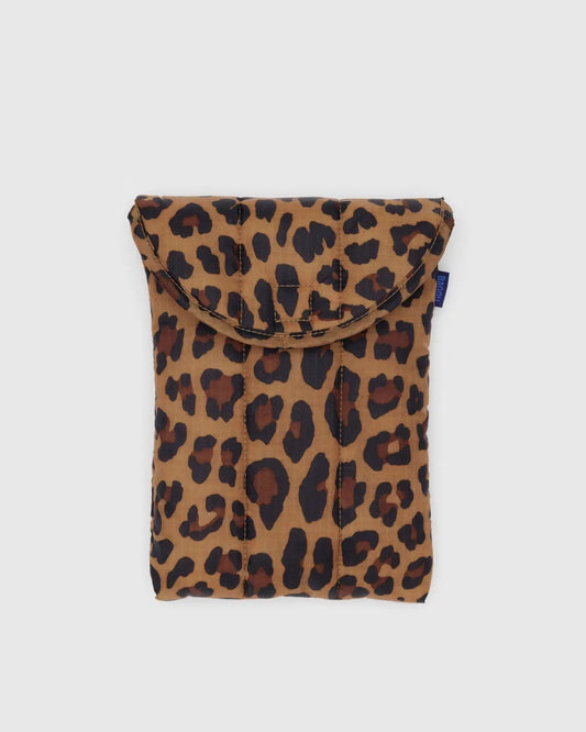 Puffy Tablet Sleeve- Leopard