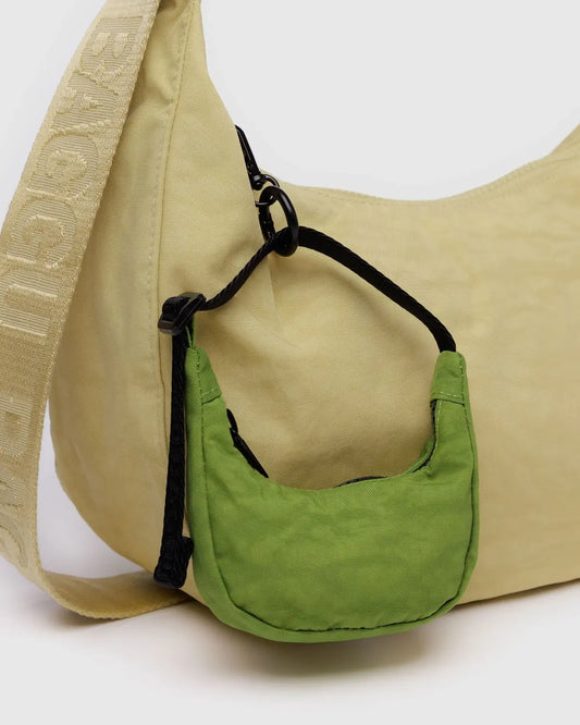 Crescent Bag Charm- Green Juice