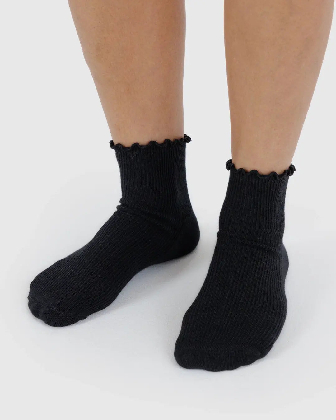 Lettuce Socks - Grey + Black