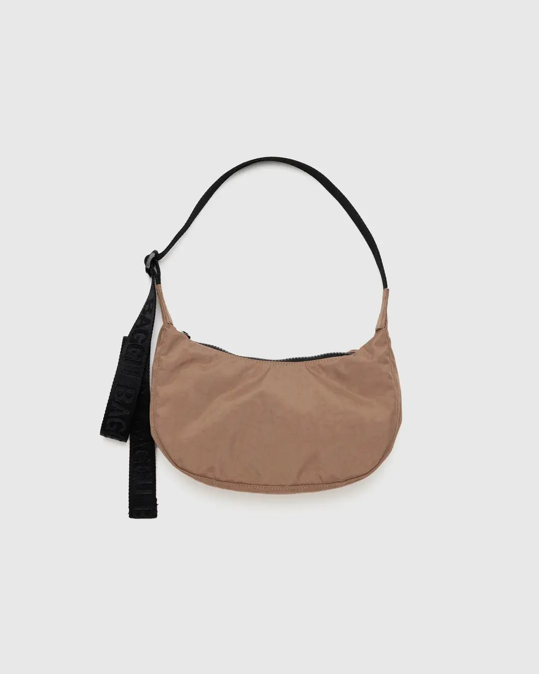 Nylon Crescent Bag - Small Cocoa