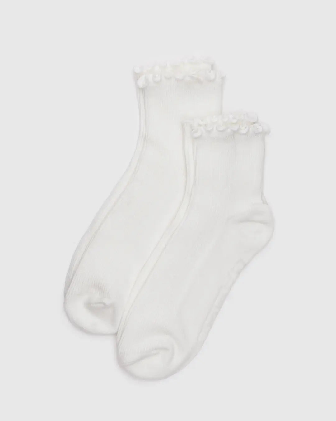 Lettuce Socks - White