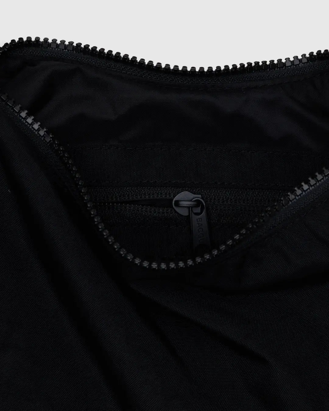 Nylon Crescent Bag - Black