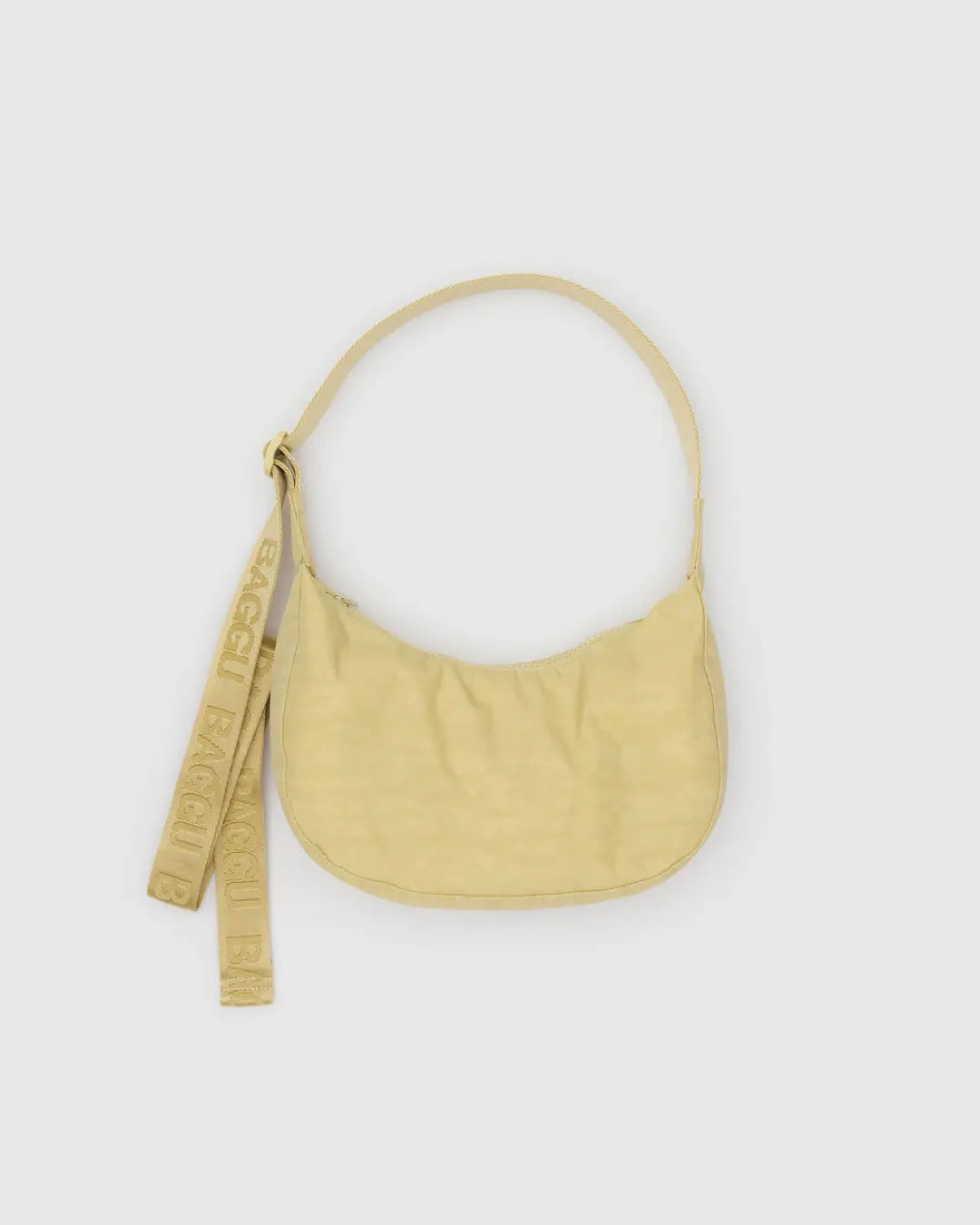 Nylon Crescent Bag - Small Butter