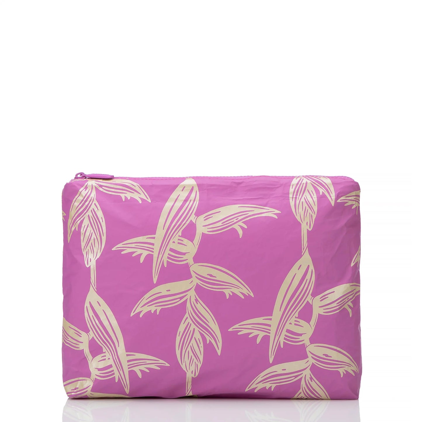 Heliconia Orchid Mid Pouch