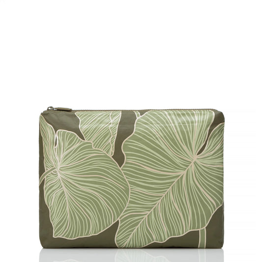 Launui Olive Mid Pouch