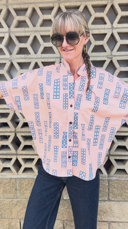 Arco Mocha Mousse Ladies Harbor Shirt