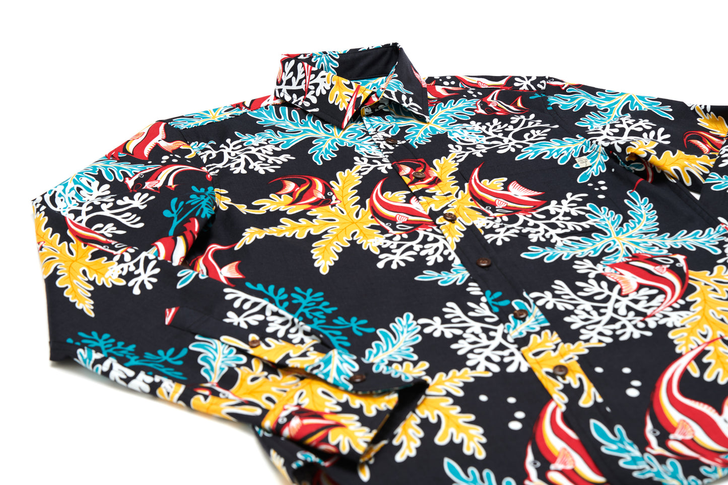 The Reef Black Long Sleeve - Vintage Series