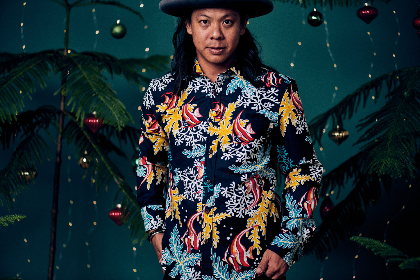 The Reef Black Long Sleeve - Vintage Series