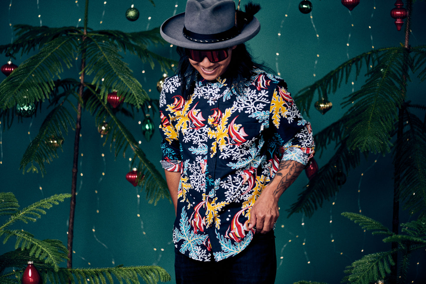 The Reef Black Long Sleeve - Vintage Series