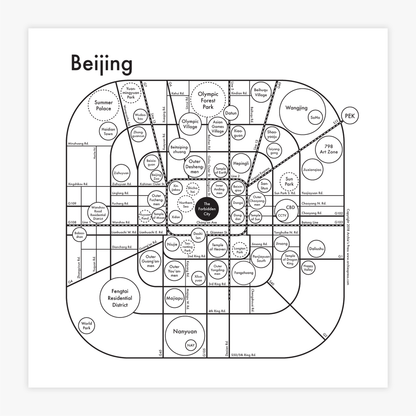 Beijing Letterpress Print