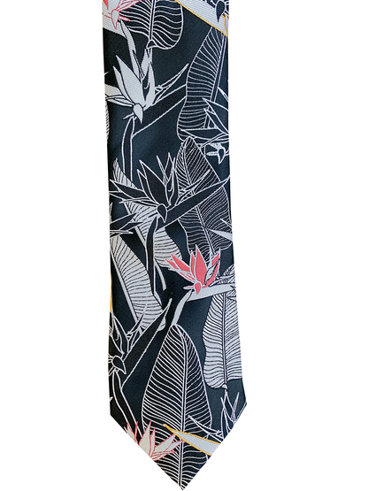 Bird of Paradise Black Modern