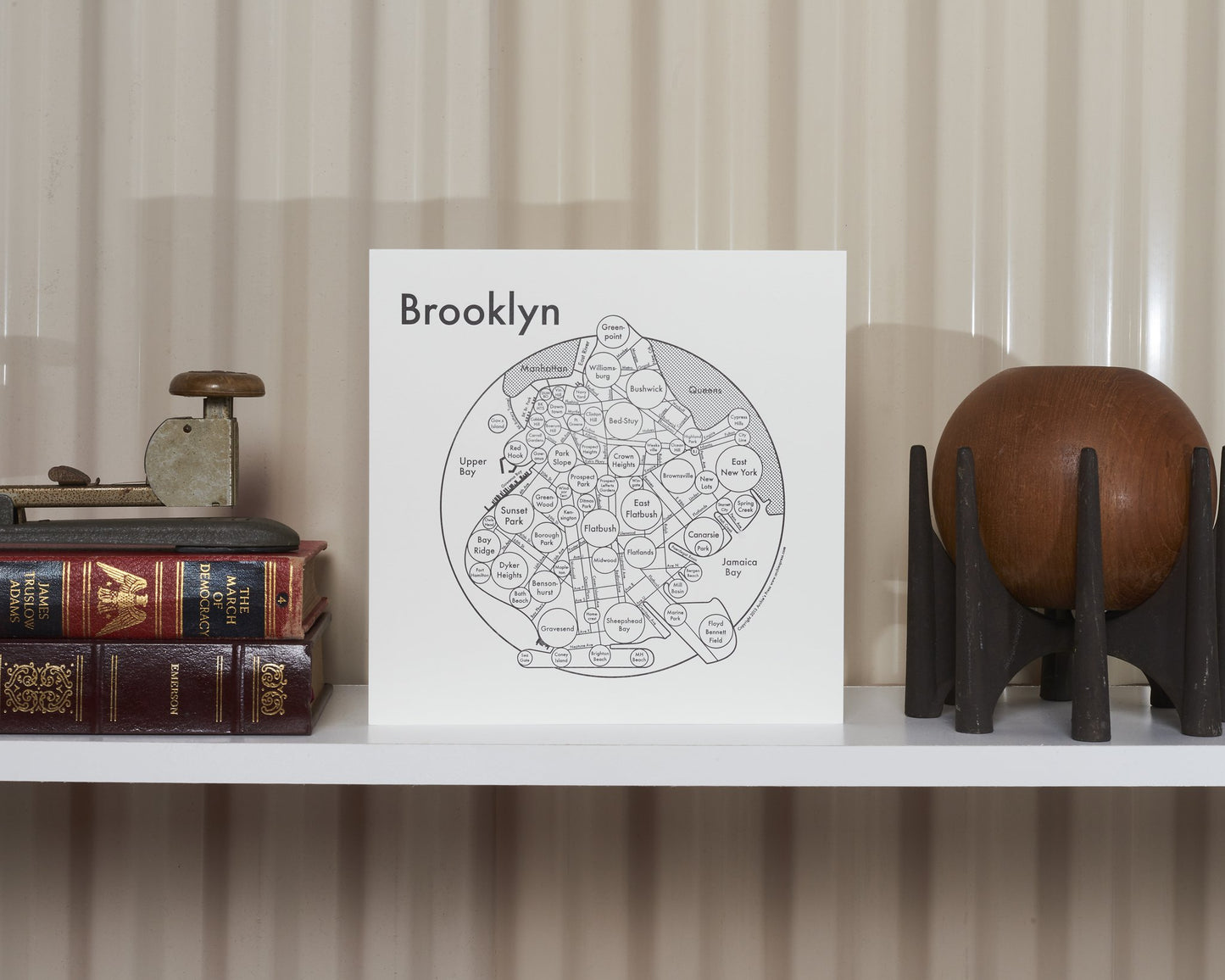 Brooklyn Letterpress Print