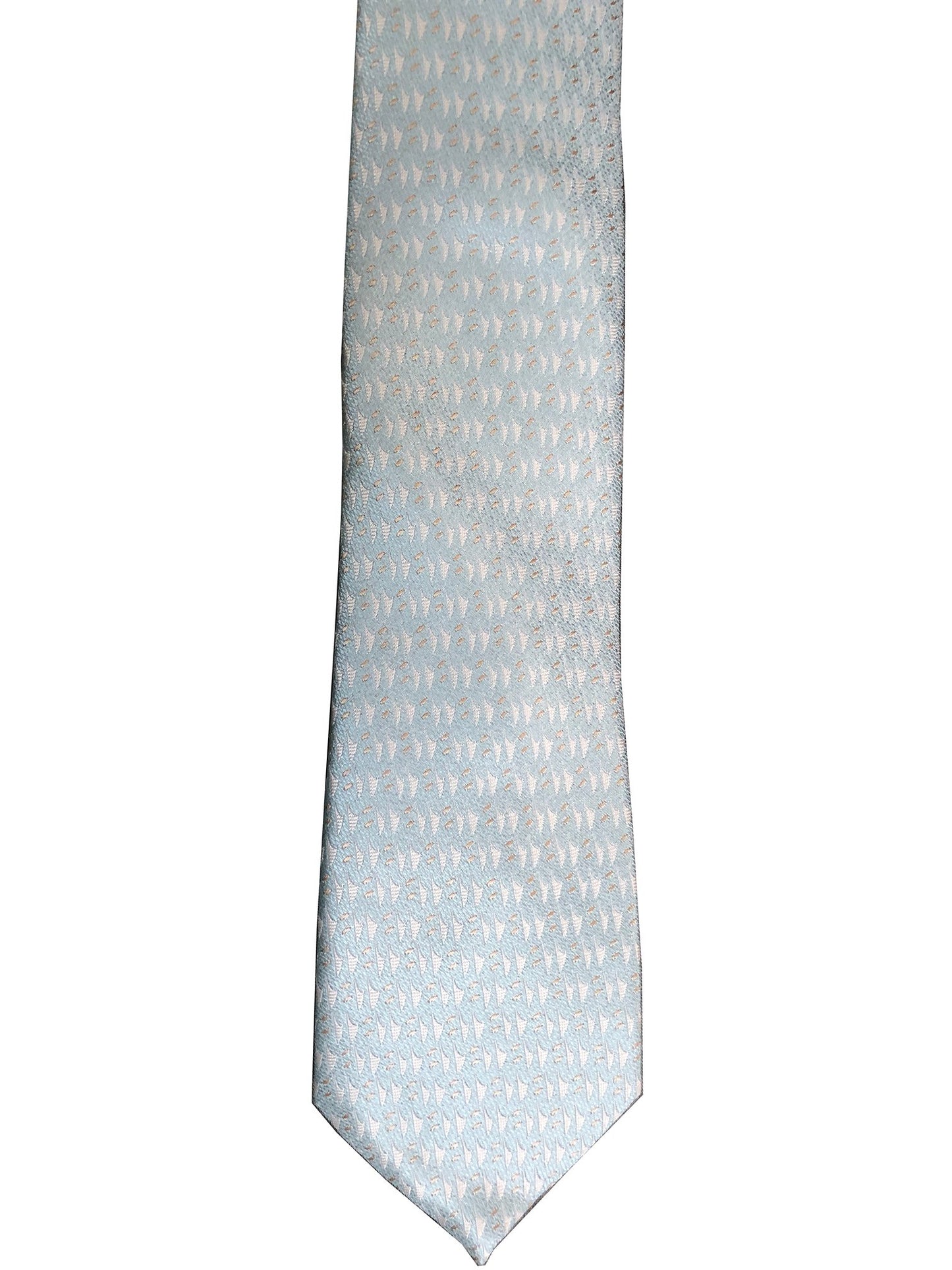 Hawaiian Voyage Power Blue Modern Tie