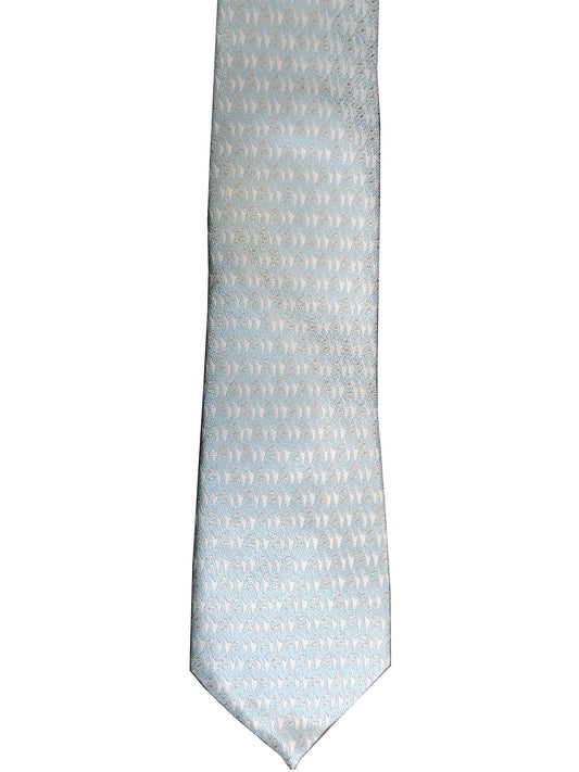 Hawaiian Voyage Power Blue Modern Tie