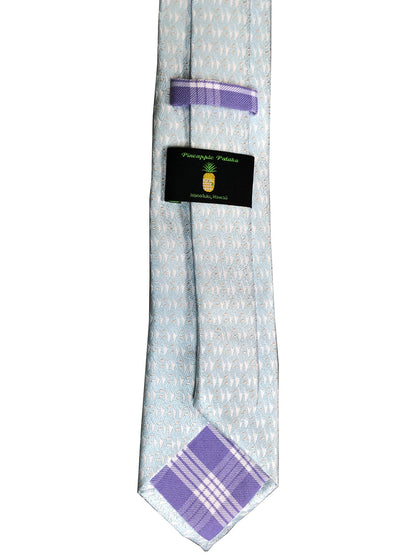 Hawaiian Voyage Power Blue Modern Tie