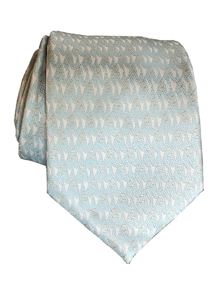 Hawaiian Voyage Power Blue Modern Tie