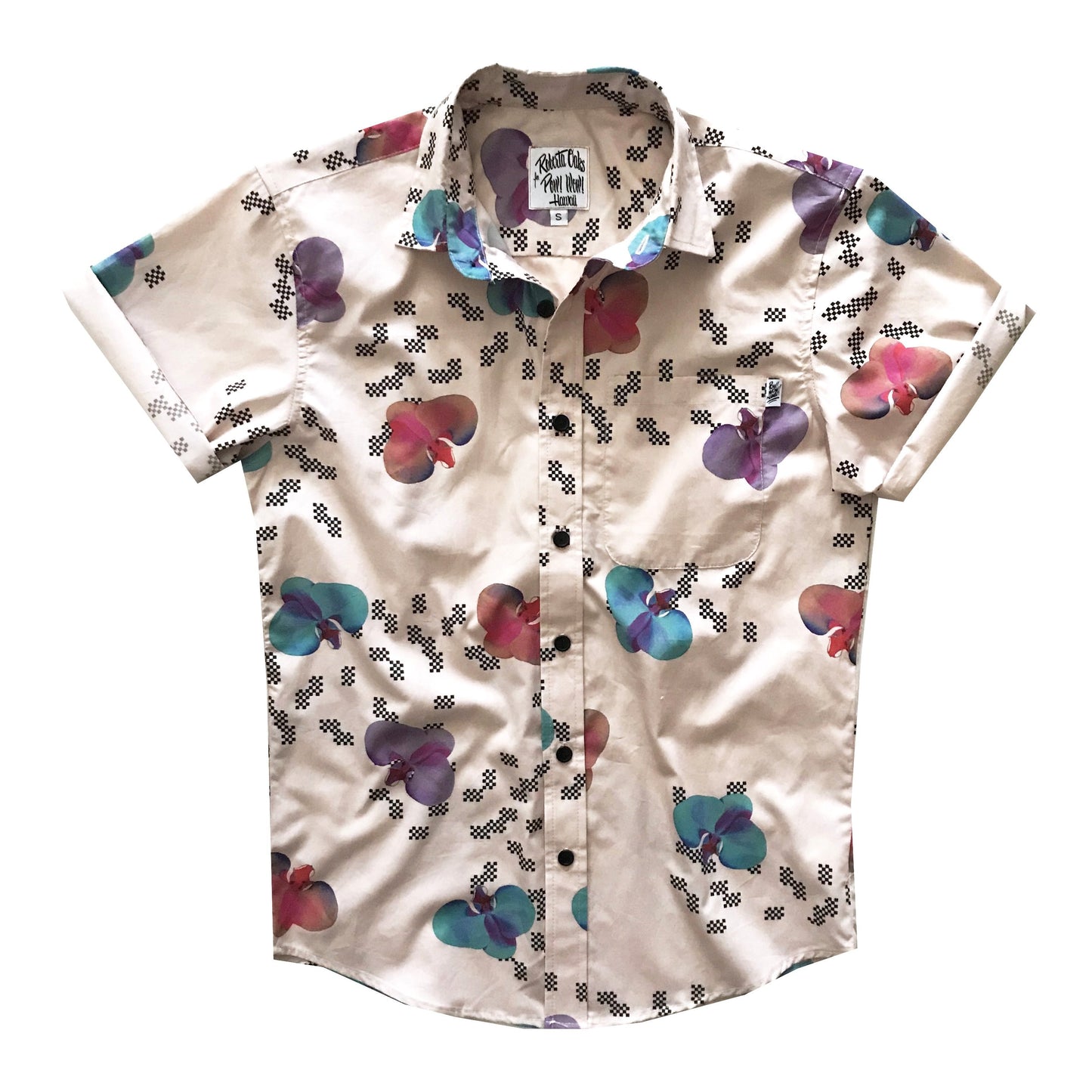 Pow! Wow! Hawaii 2018 Electric Orchid Shirt